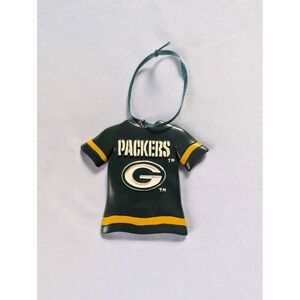 Green Bay Packers Jersey Christmas Ornament NFL Football Resin Wisconsin